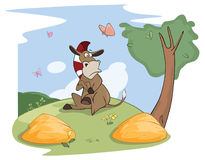 ilustracja-śliczny-mały-burro-buridan-s-osioł-98193699
